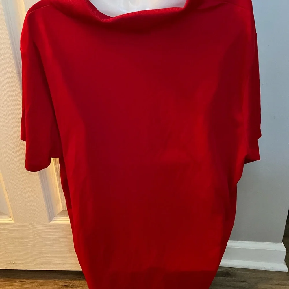 Tractor Supply Co. Women's Red Short Sleeve Polo - Picture 2 of 3